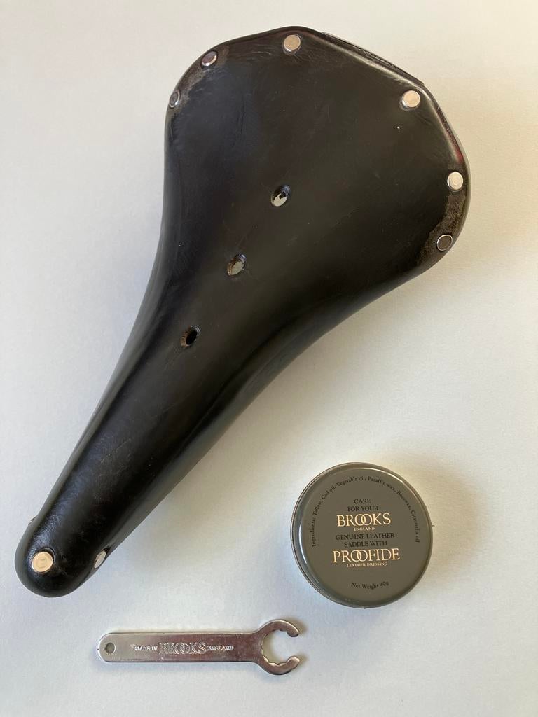 Brooks B17, Gebruikt, Leer, Ophalen of Verzenden, Brooks