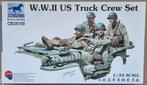 Bronco Models 1:35 #CB35159 WWII U.S. Truck Crew Set, Ophalen of Verzenden, Nieuw, 1:35 tot 1:50, Figuur of Figuren