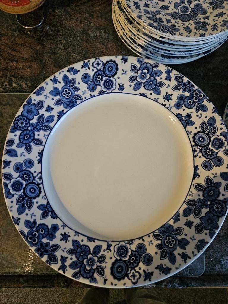 Societe Ceramique Maastricht Beatrix borden (10 stuks), Antiek en Kunst, Ophalen of Verzenden