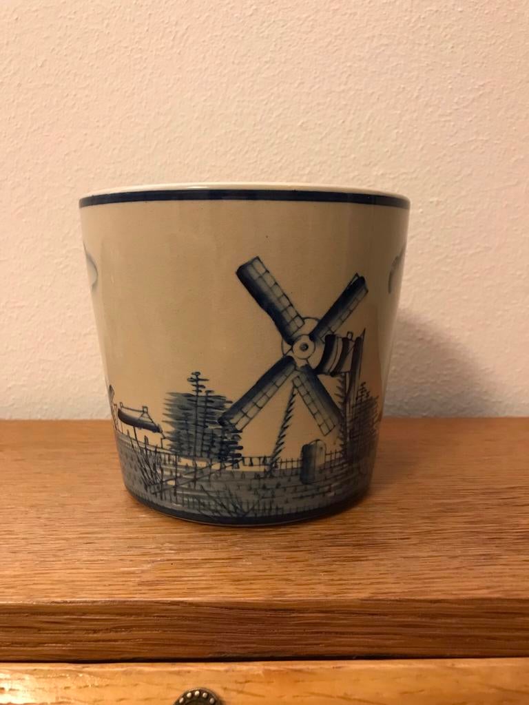 Bloempotten, Tuin en Terras, Bloempotten, Ophalen, Rond, Zo goed als nieuw, Aardewerk