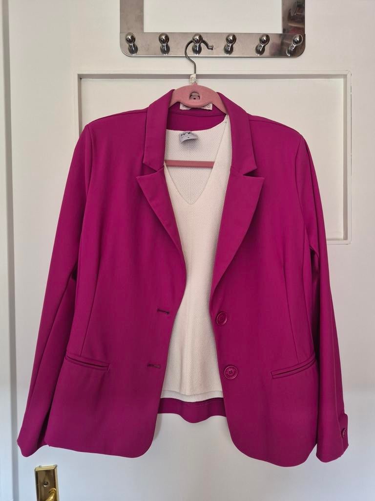 Studio Anneloes travel blazer M roze, Maat 38/40 (M), Studio Anneloes, Ophalen of Verzenden, Zo goed als nieuw
