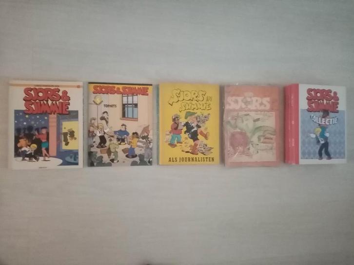 Sjors en Sjimmie - strips en weekbladen, Boeken, Stripboeken, Gelezen, Meerdere stripboeken, Ophalen of Verzenden