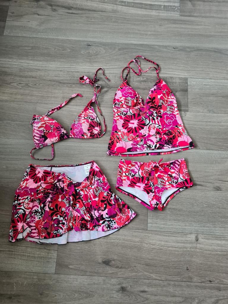 Bikini set zie foto's, Ophalen, Charles Vogele, Zo goed als nieuw, Roze