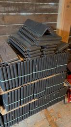 Monier tuile plat FT10 zwart vol donker, Doe-het-zelf en Verbouw, Dakpannen en Dakbedekking, Ophalen, Steen of Klei, Zwart, Zo goed als nieuw