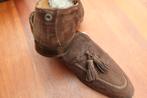 Heren Giorgio 1958 loafers bruin suede maat 44 10 zgan, Loafers, Bruin, Giorgio Azzurro, Ophalen of Verzenden