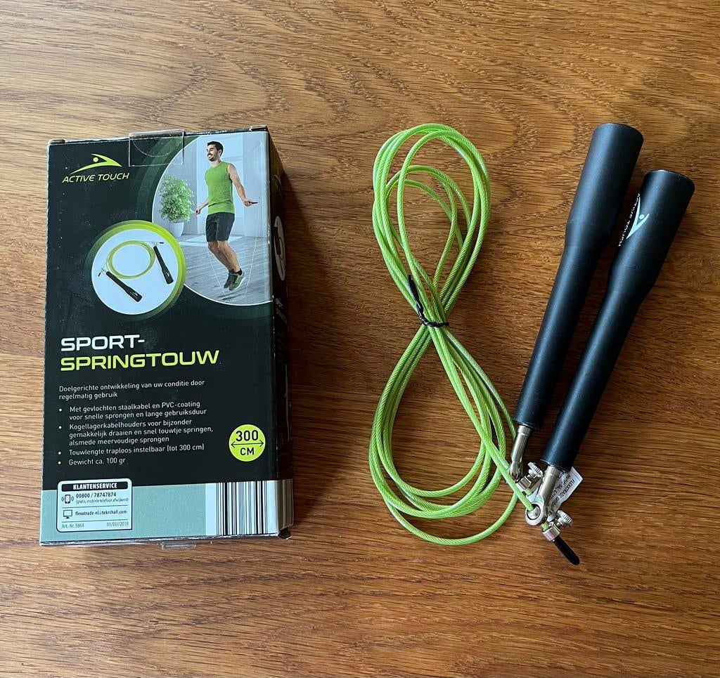 Sport springtouw van Active Touch, 300 cm, Sport en Fitness, Ophalen of Verzenden, Nieuw