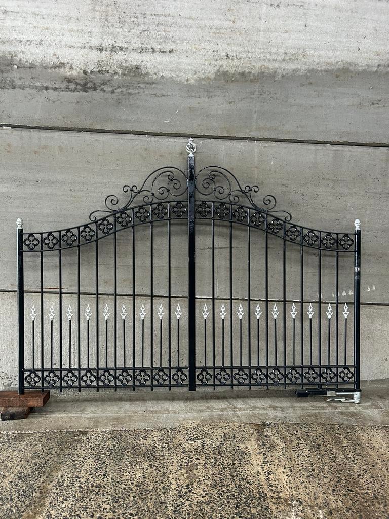 Prachtige tuinhekken vol smeedijzer 2m50 onverslijtbaar, Tuin en Terras, Ophalen, Zo goed als nieuw, IJzer, 200 cm of meer
