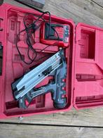 Senco Fusion F16 tacker met 1 accu en lader, Ophalen of Verzenden, Gebruikt