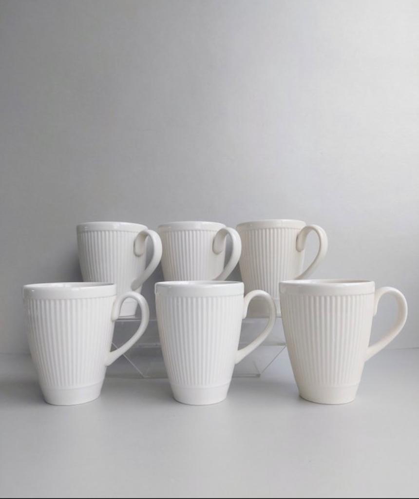 Theekop 190 ml met Schotel - Wedgwood Edme - Regina Servies