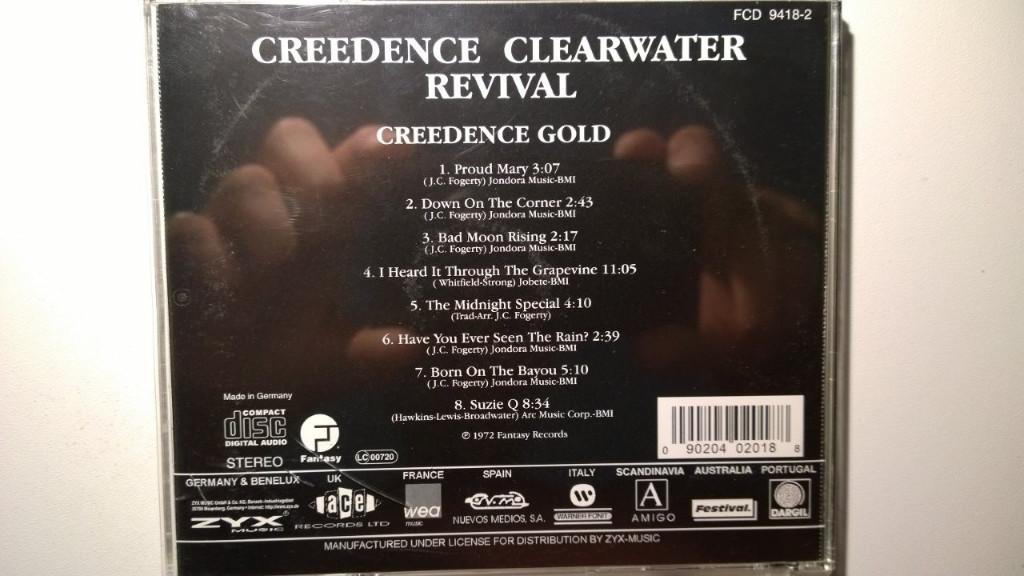 Creedence Clearwater Revival - Creedence Gold, Cd's en Dvd's, Cd's | Rock, Ophalen of Verzenden, Zo goed als nieuw, Poprock