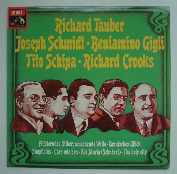 Richard Tauber, Joseph Schmidt e.a., originele lp uit 1976, Cd's en Dvd's, Vinyl | Klassiek, Zo goed als nieuw, Opera of Operette