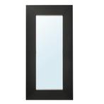 Grote zwarte IKEA spiegel 190x94 cm, Gebruikt, Ophalen of Verzenden, 75 tot 100 cm, 150 tot 200 cm