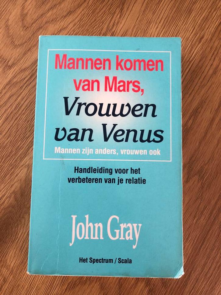 Mannen komen van Mars, Vrouwen van Venus - John Gray, Boeken, Romans, Gelezen, Ophalen of Verzenden