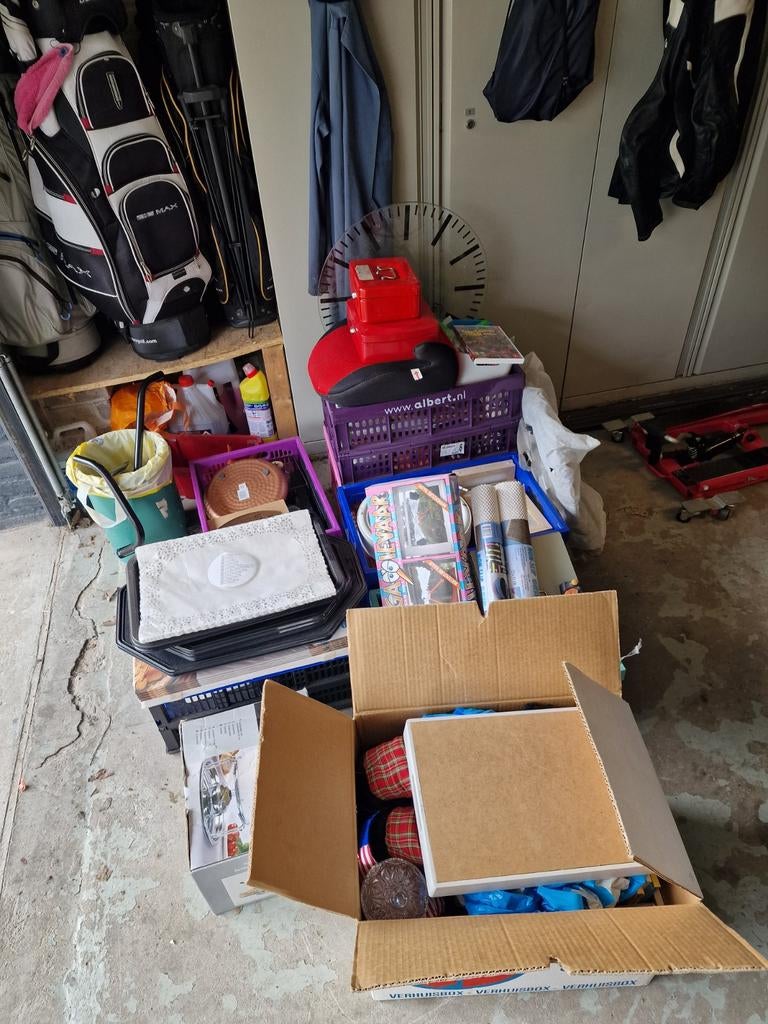 Dozenvol koningsdag spullen, Diversen, Ophalen, Nieuw