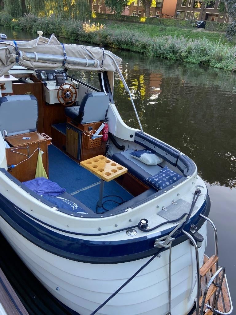 Elwaro 755 spitsgatter, Watersport en Boten, Motorboten en Motorjachten, Gebruikt, Polyester, 6 tot 9 meter, Diesel, Binnenboordmotor