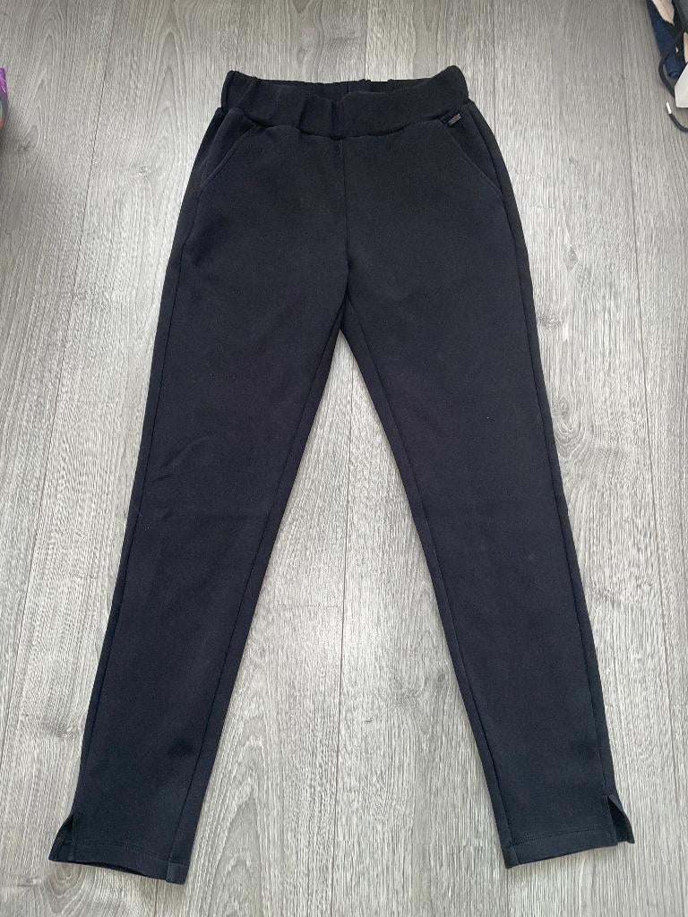 Ambika dames zwarte chino jogger broek pants mt L, Maat 38/40 (M), Zwart, Ophalen of Verzenden, Zo goed als nieuw