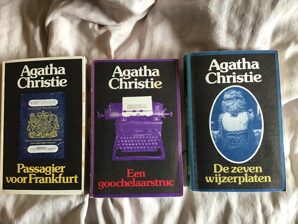 3x Agatha Christie, Ophalen of Verzenden, Gelezen, Agatha Christie