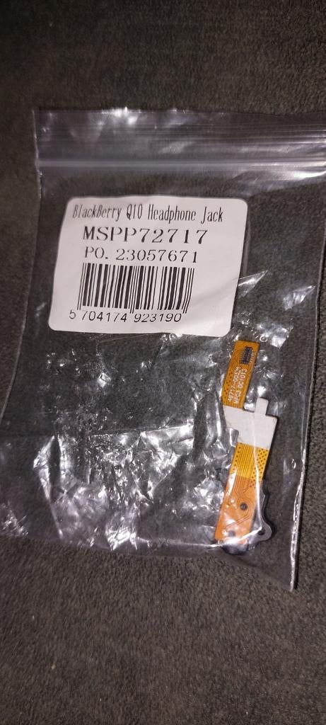 BlackBerry Q10 Hoofdtelefoonaansluiting Flex Kabel, Telecommunicatie, Mobiele telefoons | Toebehoren en Onderdelen, Ophalen, Blackberry