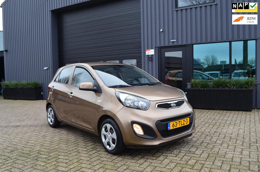 Kia Picanto 1.0 CVVT Super Pack | Keyless | Clima control |, Auto's, Voorwielaandrijving, Euro 5, Gebruikt, Bruin