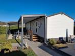 Chalet te koop op jaarplaats- Camping Marisheem Limburg-Echt, Caravans en Kamperen, Stacaravans