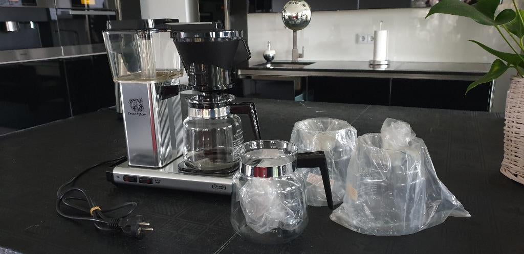 DE Koffiezetapparaat compleet (als nieuw), Ophalen, 10 kopjes of meer, Koffiemachine, Gemalen koffie