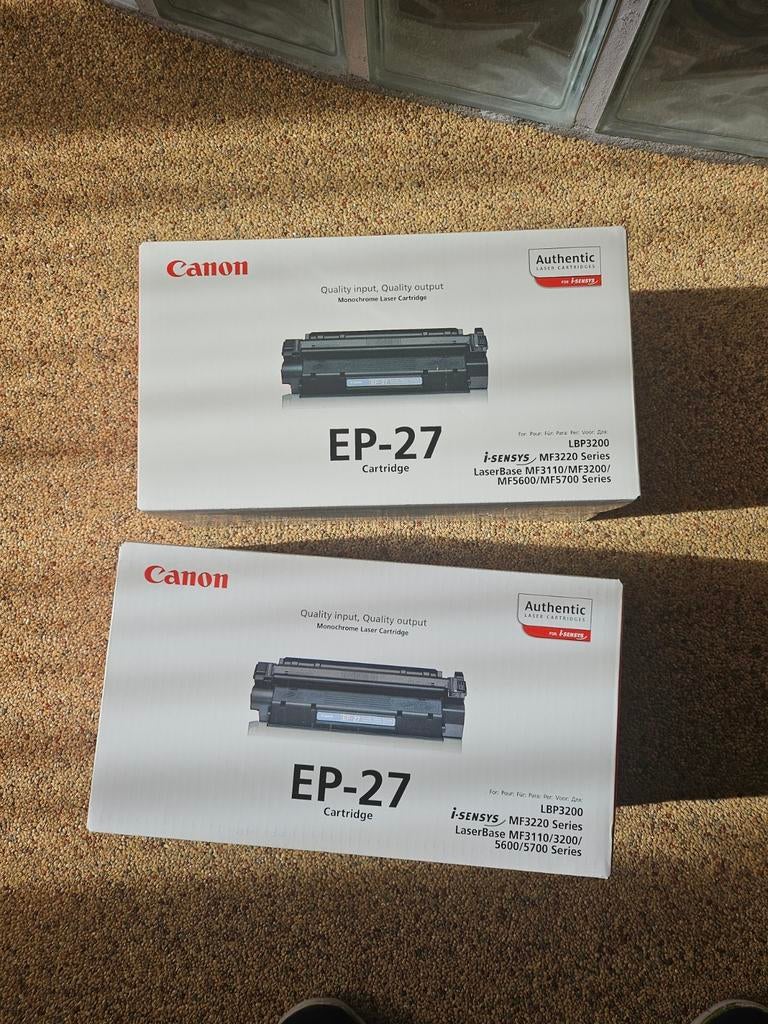 Canon EP-27 Cartridge (2 stuks), Ophalen