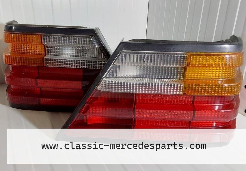 Achterlicht Links+Rechts. Mercedes w124 sedan 1985-1991 rood, Auto-onderdelen, Verlichting, Gebruikt, -, Ophalen of Verzenden