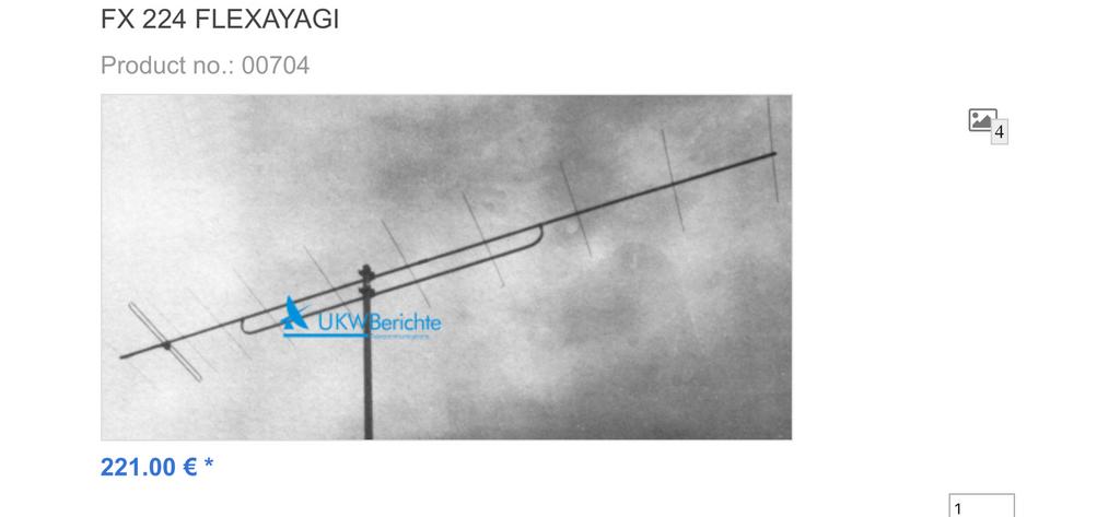 Flexyagi 144 mhz 11 elements, Ophalen, Gebruikt, Antenne