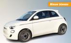 Fiat 500 E- 42KW-2023- Snelladen-Camera- meer... -  Spring S, Gebruikt, Met garantie (alle), 4 stoelen, Wit
