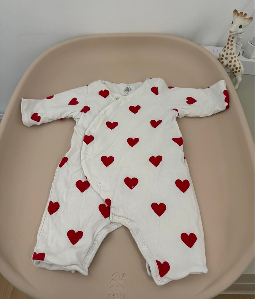Petit Bateau Baby Romper 100% Katoen - Zacht & Comfortabel, Kinderen en Baby's, Ophalen of Verzenden, Zo goed als nieuw, Jongetje of Meisje