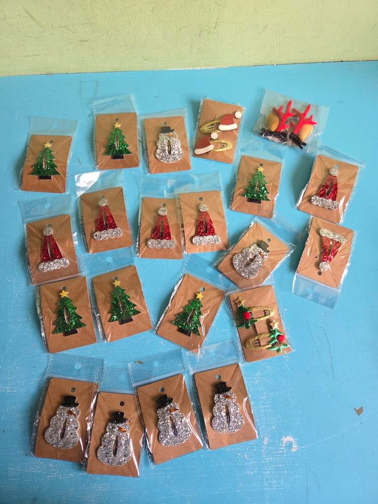 kerst haarclipjes, Kinderen en Baby's, Kindermode-accessoires, Ophalen of Verzenden, Nieuw