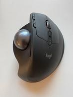 Logitech MX Ergo Draadloze Trackball Muis, Rechtshandig, Gebruikt, Ergonomisch, Ophalen of Verzenden