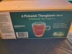6 Pickwick Theeglazen 280 ml - Nieuw in doos, Ophalen of Verzenden
