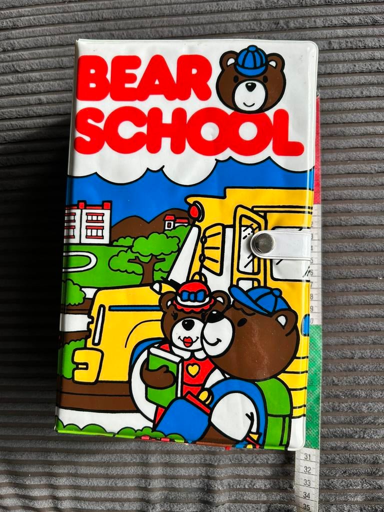 Vintage Jumbos Bear School PVC jaren ‘80, Verzamelen, Ophalen of Verzenden, Gebruikt