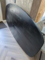 Deens ovaal zwart Cavetown, Huis en Inrichting, Tafels | Eettafels, Ophalen, 100 tot 150 cm, 200 cm of meer, Zo goed als nieuw