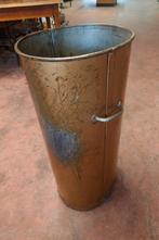 2 stuks antieke schepemmer, container, opslagtank, kolenkit, Ophalen