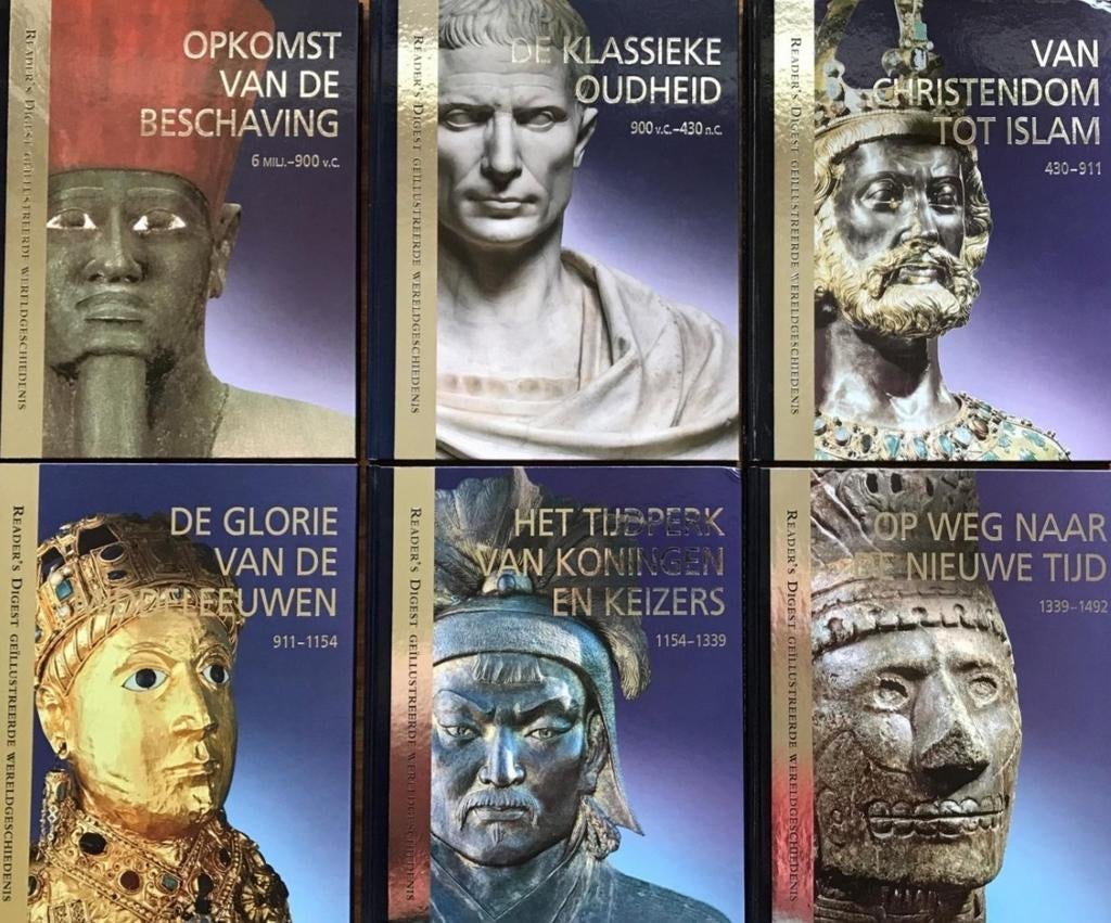 Reader's Digest 17-delig Geïllustreerde Wereldgeschiedenis, Ophalen of Verzenden, Nieuw