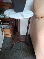 Planten tafel met marmere bovenblad, Ophalen of Verzenden