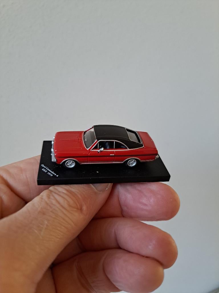 Opel Commodore A GS/E 1970 1:87 Atlas, metaal, Ophalen of Verzenden, Nieuw, Auto, Overige merken
