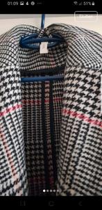 Ruiten wollen voor-of najaarsjas Sissy-Boy, Kleding | Dames, Jassen | Winter, Ophalen of Verzenden, Nieuw, Maat 38/40 (M), Zwart