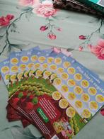 9 volle kaarten lidl mini zegels inc. verzenden, Lidl, Ophalen of Verzenden