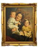 Olieverf op doek, gesigneerd, Ophalen of Verzenden