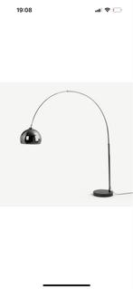 Booglamp met Marmeren Voet - Zo Goed als Nieuw, Ophalen, Zo goed als nieuw, Metaal, 150 tot 200 cm