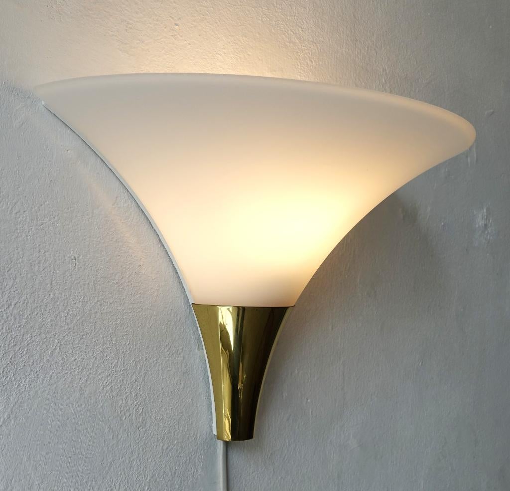 Vintage wandlamp Hollywood Regency Glashütte Limburg 1 van 3, Huis en Inrichting, Lampen | Wandlampen, Ophalen of Verzenden, Gebruikt