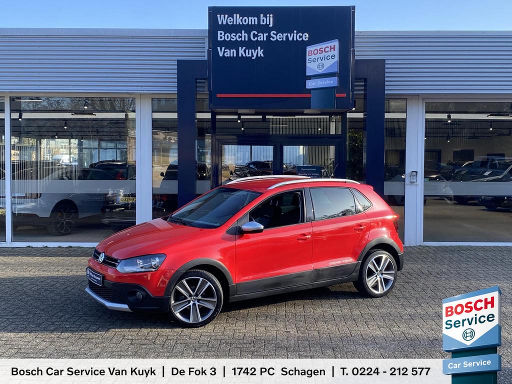 Volkswagen Polo 1.2 TSI Cross / Cruise-Control / Stoelverwar, Auto's, Voorwielaandrijving, Euro 5, Stof, Electronic Stability Program (ESP)