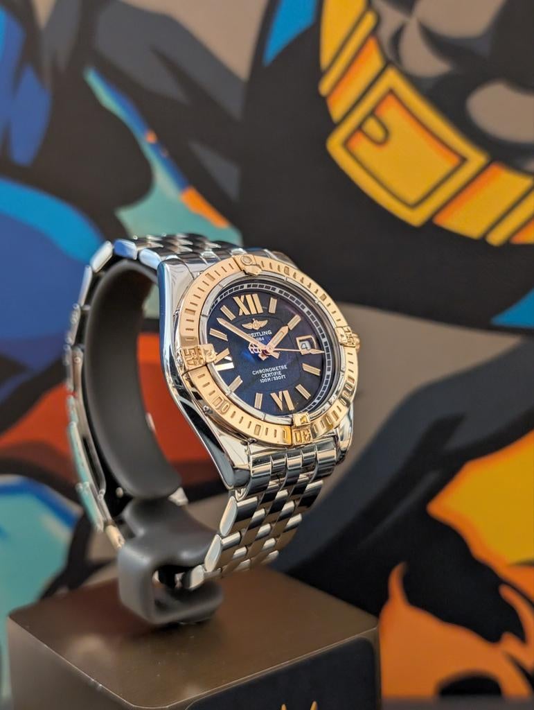 Breitling Cockpit Lady 32MM  Rose goud, Sieraden, Tassen en Uiterlijk, Horloges | Dames, Overige merken, Leer, Ophalen of Verzenden