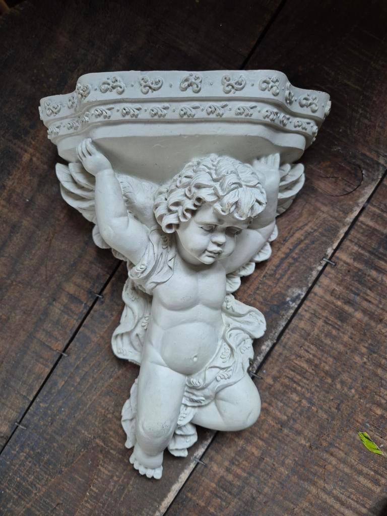 Engel wandconsole/plantenbak, Ophalen of Verzenden