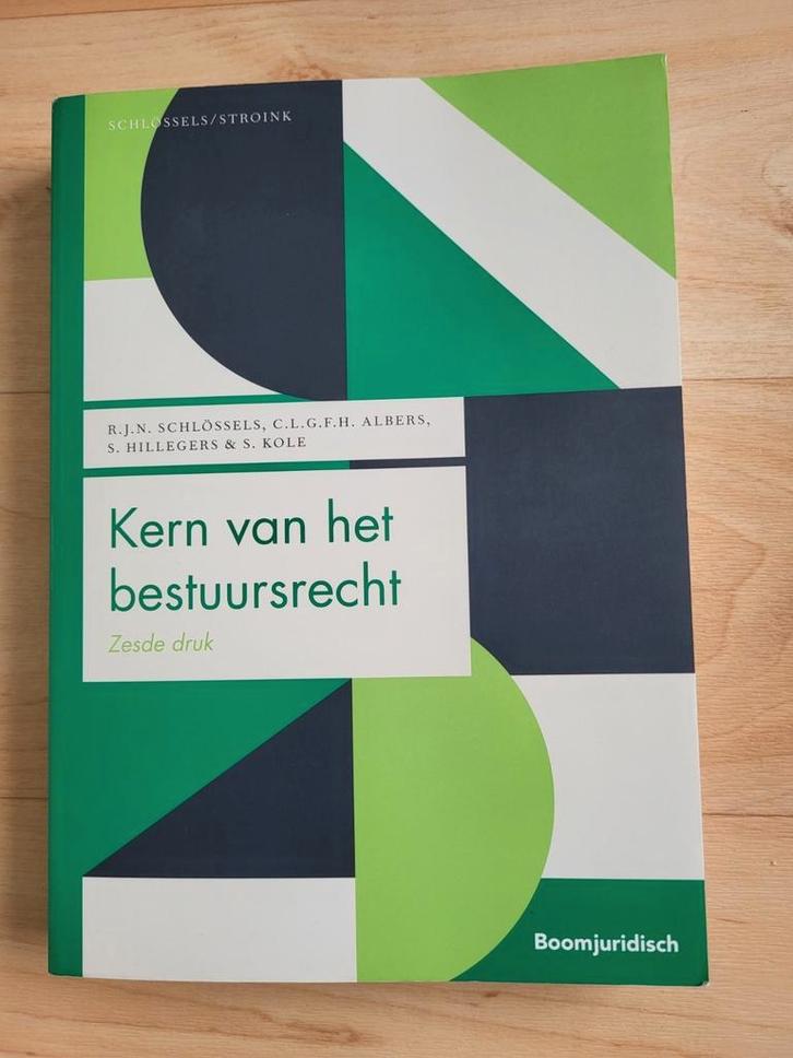 Karianne Albers - Kern van het bestuursrecht, Boeken, Studieboeken en Cursussen, Zo goed als nieuw, WO, Alpha, Ophalen of Verzenden