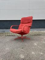 Artifort Geoffrey Harcourt F141 oranje design fauteuil, Ophalen, Gebruikt, Minder dan 75 cm, Nvt