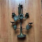 Antieke kerkkandelaar - altaarkandelaar, Antiek en Kunst, Ophalen of Verzenden, Koper of Brons